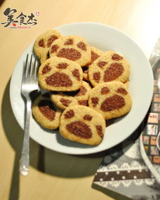 全麦脚印饼干