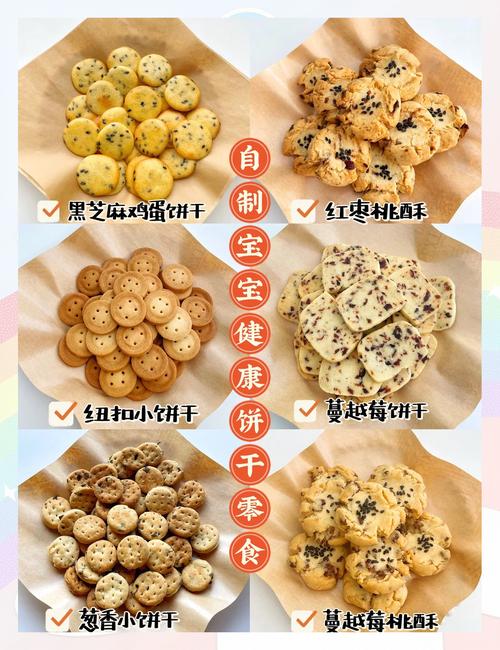 6款宝宝零食饼干diy教程,简单又健康!